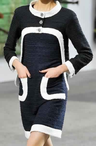 Показ от Chanel. Показ от Chanel.
