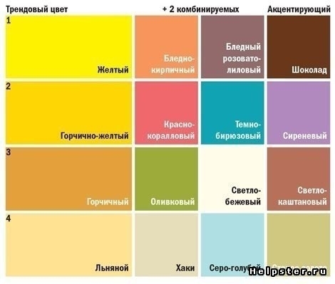 Лучшие сочетания цветов. Лучшие сочетания цветов.