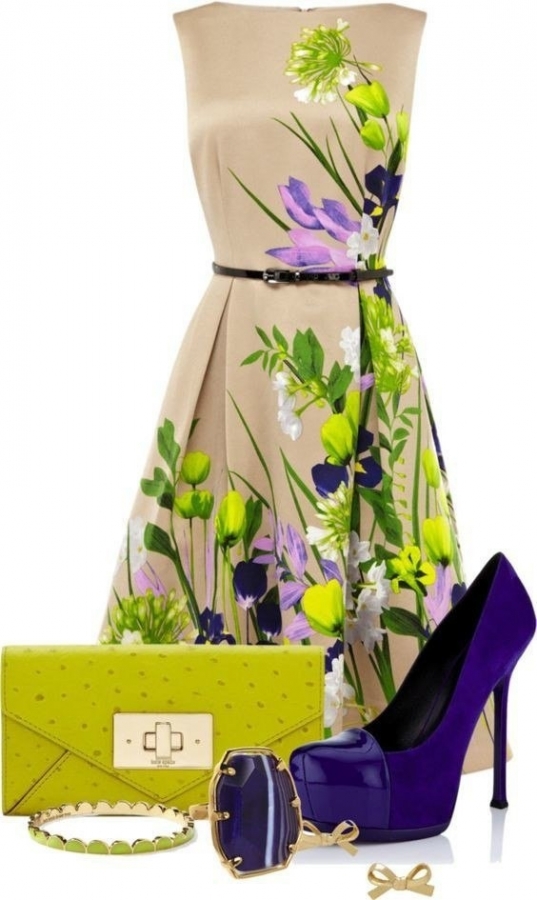 10 способов носить платье с цветочным принтом