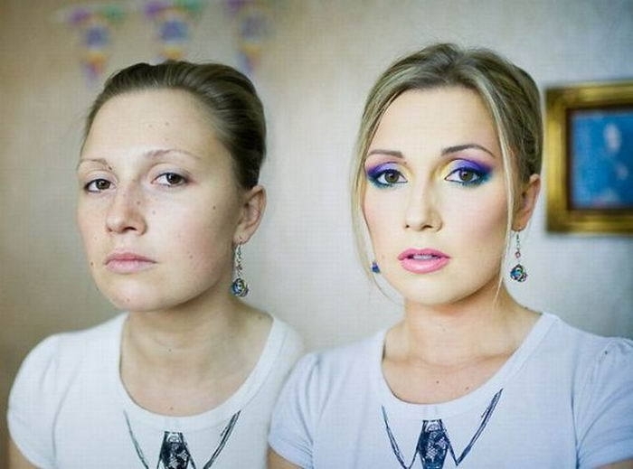 Чудеса макияжа!