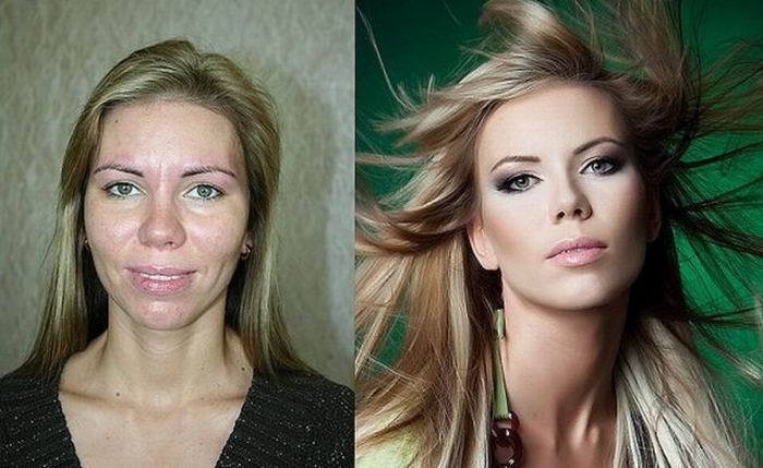 Чудеса макияжа!
