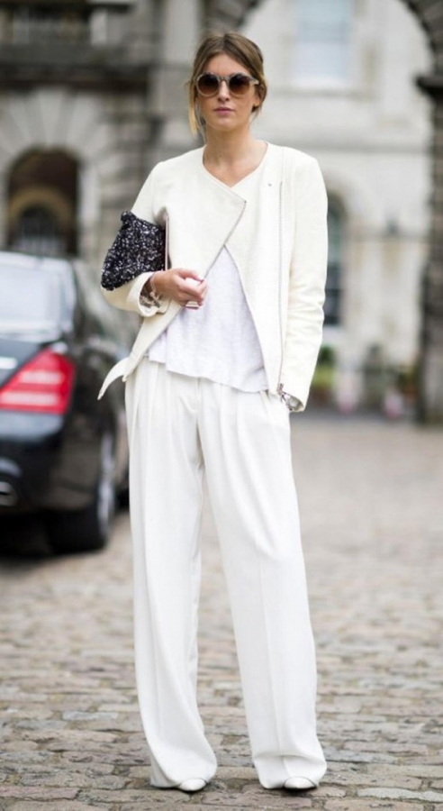 Такой разный total white look. Такой разный total white look.