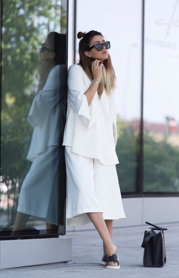 Такой разный total white look. Такой разный total white look.