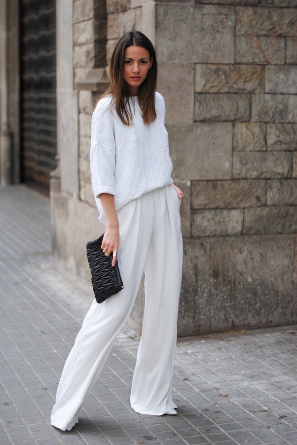 Такой разный total white look. Такой разный total white look.